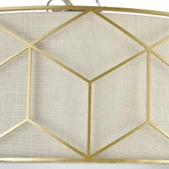 Maytoni Messina Plafonnier Abat-jour En Lin Beige -Déco Lumière Soldes 6727513 2