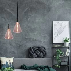 Ampoule LED Dilly E27 4 W 2 200 K Dimmable, Rouge -Déco Lumière Soldes 7001183 4