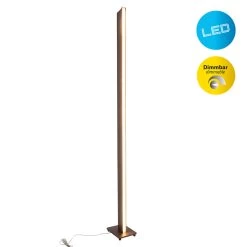 Lampadaire LED Madera Aspect Bois, Dimmable -Déco Lumière Soldes 7001193 3