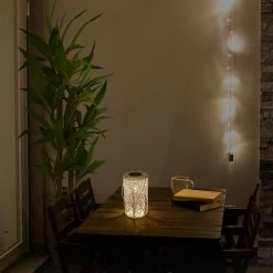 Lanterne Solaire LED 5266523 Avec Motif De Forêt 15 Lanterne Solaire LED 5266523 Avec Motif De Forêt -Déco Lumière Soldes 7001235 6