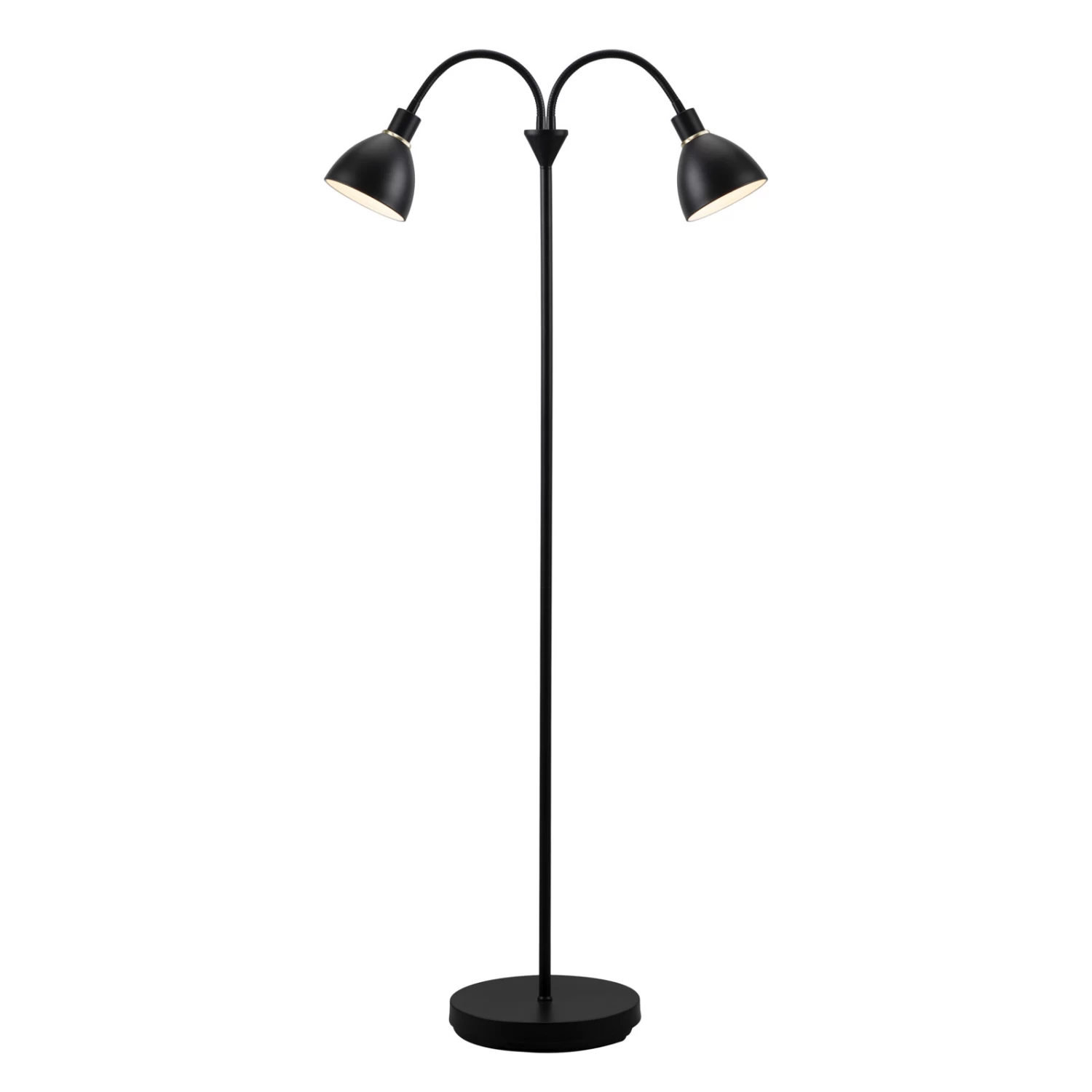 Nordlux Lampadaire Ray En Métal Noir à 2 Lampes 4 Nordlux Lampadaire Ray En Métal Noir à 2 Lampes – Image 4
