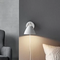 Applique Strap Avec Lanières En Cuir, Blanche -Déco Lumière Soldes 7006074 4