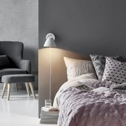 Applique Strap Avec Lanières En Cuir, Blanche -Déco Lumière Soldes 7006074 5