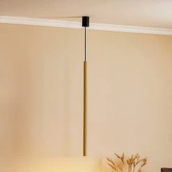 Suspension Laser à 1 Lampe, Laiton, 75 cm