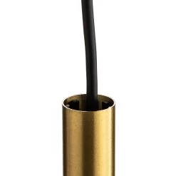 Suspension Laser à 1 Lampe, Laiton, 75 cm -Déco Lumière Soldes 7022098 5