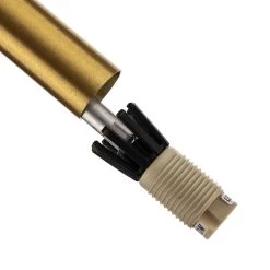 Suspension Laser à 1 Lampe, Laiton, 75 cm -Déco Lumière Soldes 7022098 7