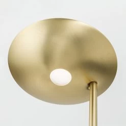 Lampadaire Indirect LED Cobra Avec Liseuse Laiton -Déco Lumière Soldes 7255391 4