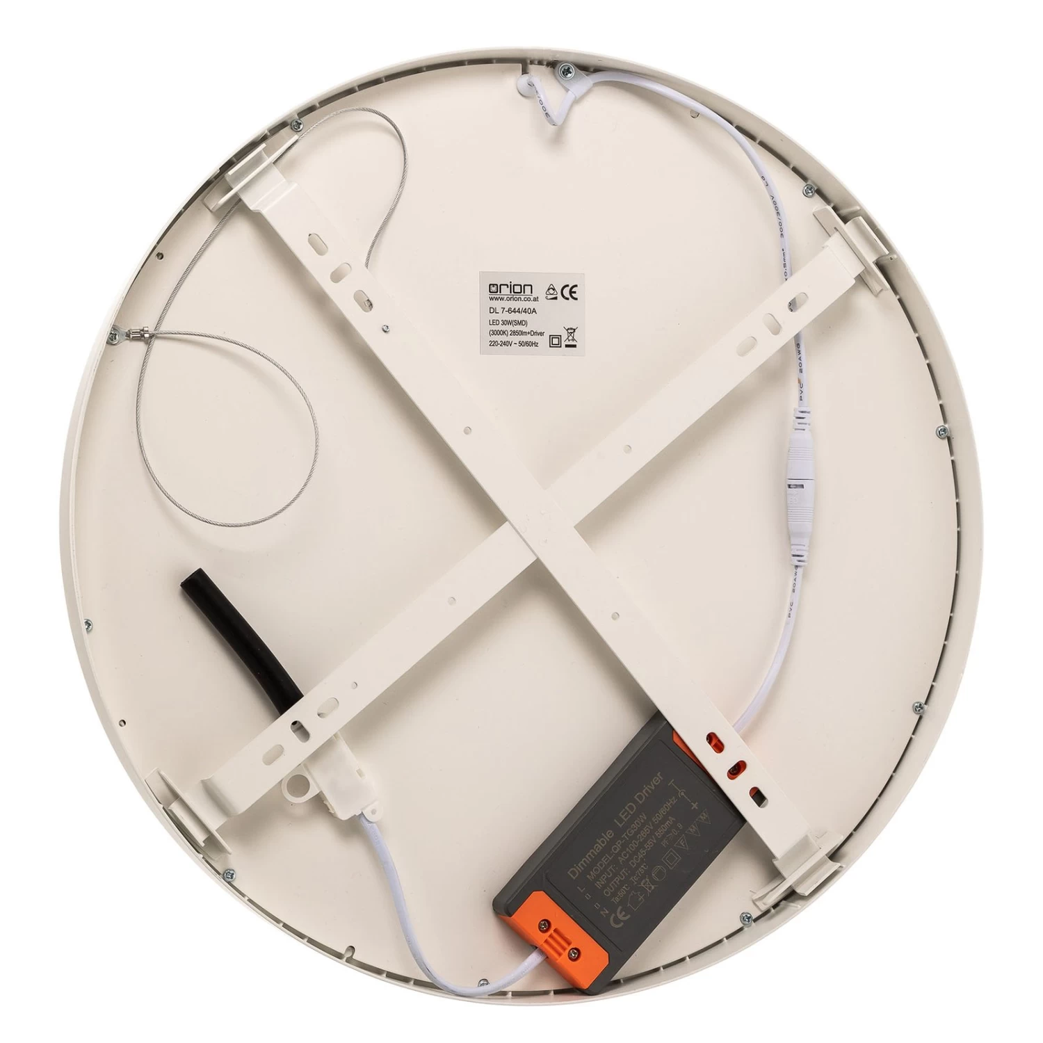 Plafonnier LED Ultra-plat Lero Ø 40 Cm 9 Plafonnier LED Ultra-plat Lero Ø 40 Cm – Image 9