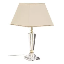 Lampe à Poser Veronique, Pied étroit, Crème/doré 12 Lampe à Poser Veronique, Pied étroit, Crème/doré -Déco Lumière Soldes 7255599 3