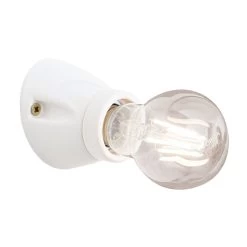 Applique Murale Frost En Céramique, Blanche -Déco Lumière Soldes 7255730 3