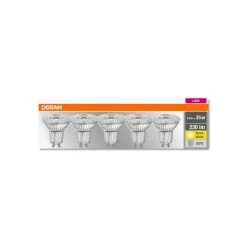 OSRAM 5 Réflecteurs LED GU10 2,6W 2 700K 230lm 36° -Déco Lumière Soldes 7262709 3