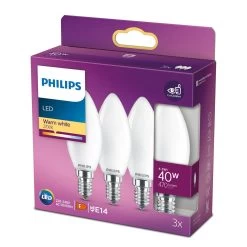 Philips Ampoule Bougie E14 B35 4,3 W Mate X3
