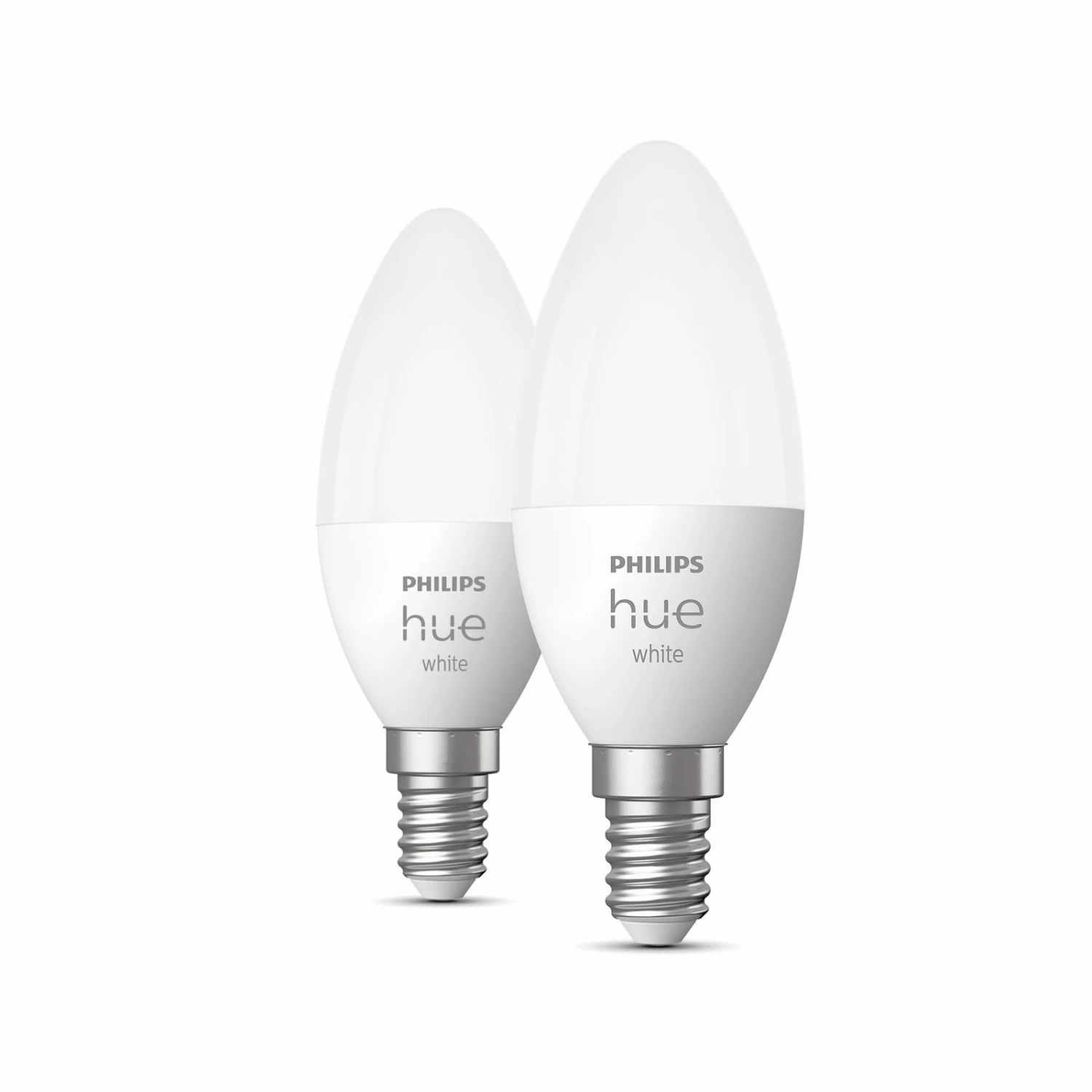 Philips Hue White 5,5W E14 2 Ampoules Flamme LED 3 Philips Hue White 5,5W E14 2 Ampoules Flamme LED – Image 3