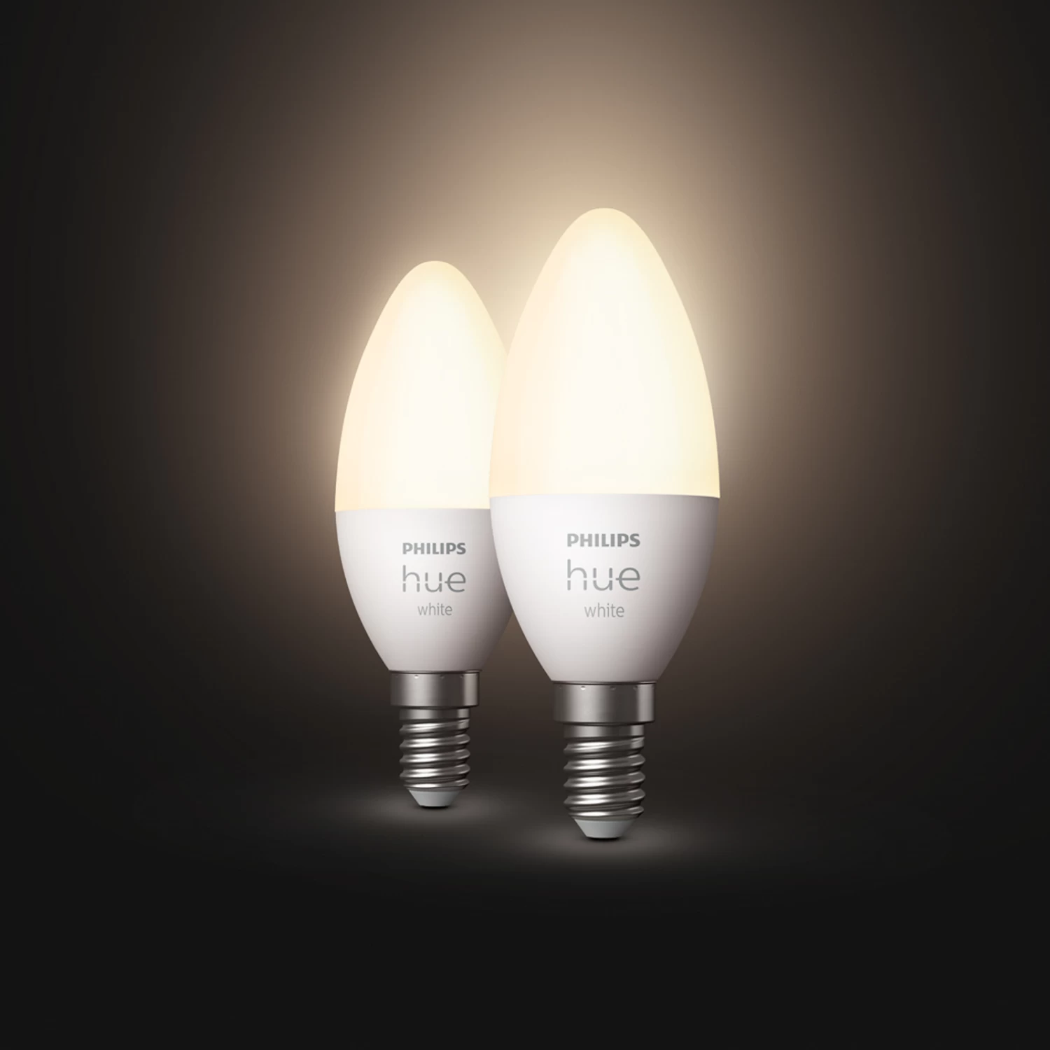 Philips Hue White 5,5W E14 2 Ampoules Flamme LED 1 Philips Hue White 5,5W E14 2 Ampoules Flamme LED