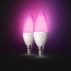 Philips Hue 2 Flammes White&Color Amb. E14 5,3 W
