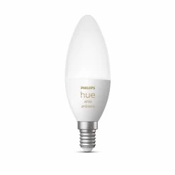 Philips Hue Ampoule Bougie White Ambiance E14 5,2W -Déco Lumière Soldes 7534272 2