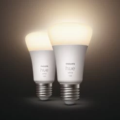 Philips Hue White 9,5W 1055lm 2 Ampoules LED E27 -Déco Lumière Soldes 7534318 4