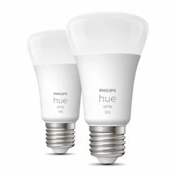 Philips Hue White 9,5W 1055lm 2 Ampoules LED E27 -Déco Lumière Soldes 7534318 5