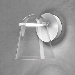 Prandina Sino W3 Applique LED Transparent/blanc