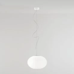 Prandina Zero S7 Suspension, Verre Opale, Ø 45 cm -Déco Lumière Soldes 7592158 5