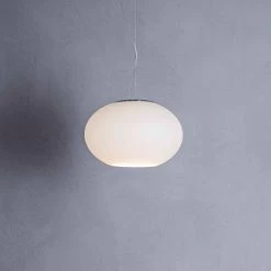 Prandina Zero S7 Suspension, Verre Opale, Ø 45 cm -Déco Lumière Soldes 7592158 8