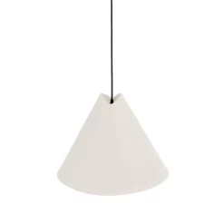 ALMUT 0314 Suspension Conique 1 Lampe, Blanc Laine -Déco Lumière Soldes 7594153 6
