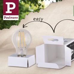 Paulmann Globe LED E27 Inner Shape G95 4 W Doré -Déco Lumière Soldes 7601887 3