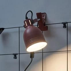 Pauleen Clip Of Glow Lampe à Pince Abat-jour Métal