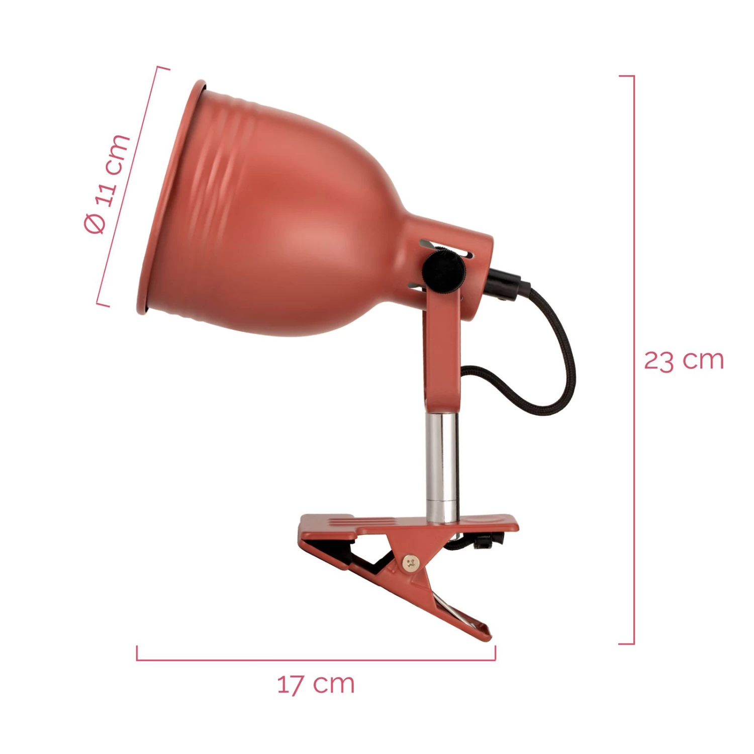 Pauleen Clip Of Glow Lampe à Pince Abat-jour Métal 6 Pauleen Clip Of Glow Lampe à Pince Abat-jour Métal – Image 6