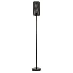 Pauleen Black Mesh Lampadaire En Métal Noir -Déco Lumière Soldes 7602463 3