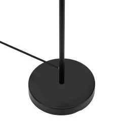 Pauleen Black Mesh Lampadaire En Métal Noir -Déco Lumière Soldes 7602463 7