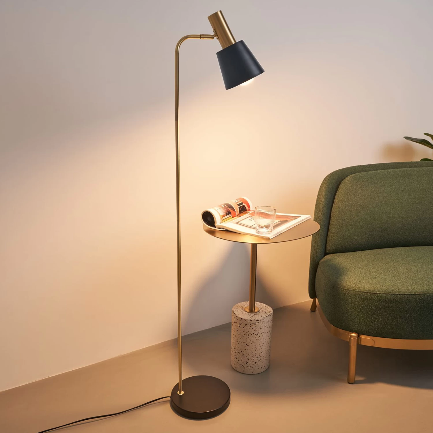 Pauleen Grand Elegance Lampadaire Noir 2 Pauleen Grand Elegance Lampadaire Noir – Image 2