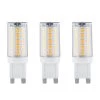 Paulmann 3 Ampoules à Broche LED G9 2,2 W 2 700 K
