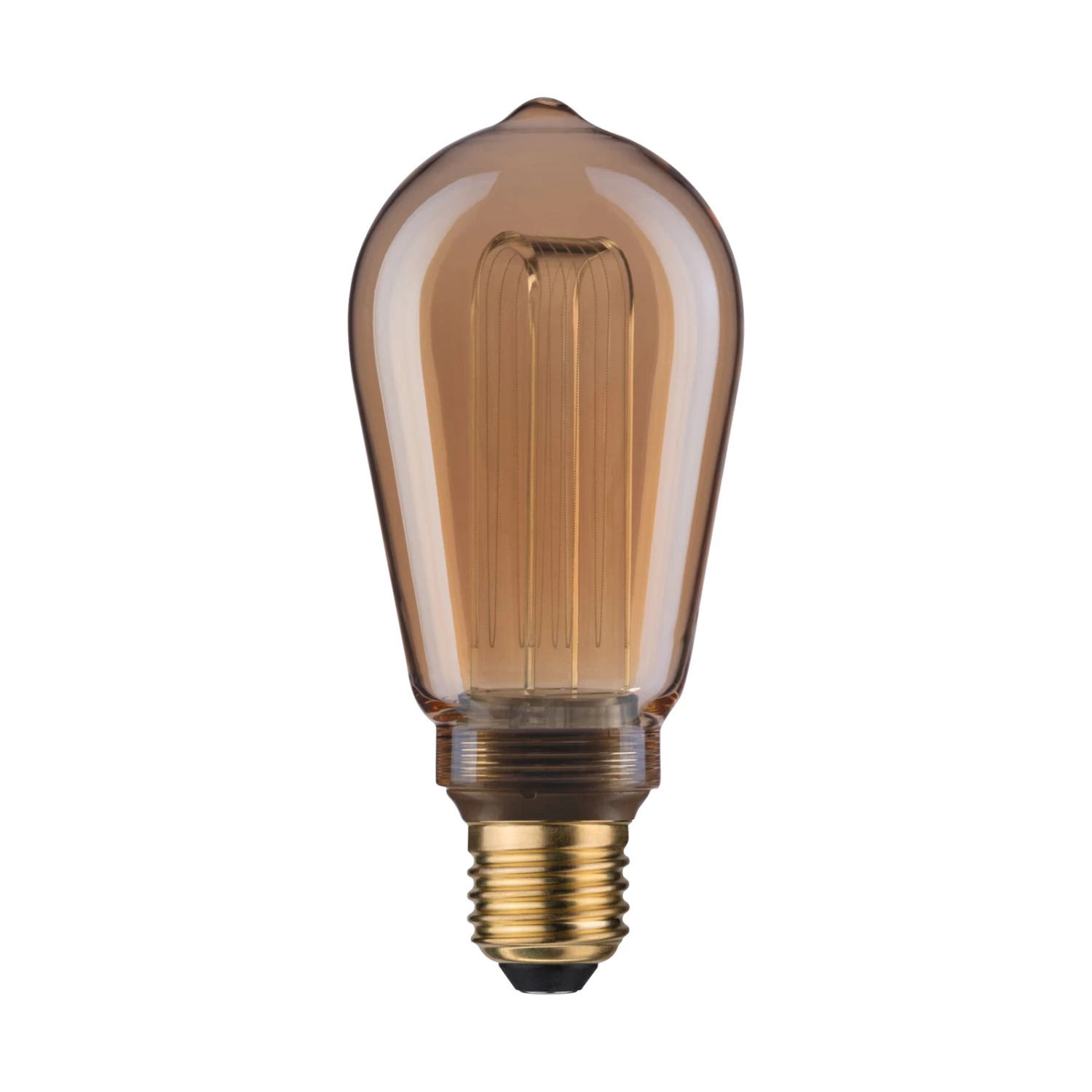 Paulmann Ampoule LED E27 3,5W Arc 1800K ST64 Or 2 Paulmann Ampoule LED E27 3,5W Arc 1800K ST64 Or – Image 2