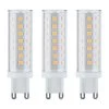 Paulmann Ampoule à Broche LED G9 5 W 2 700 K X3