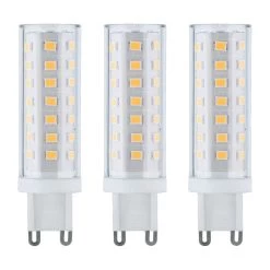 Paulmann Ampoule à Broche LED G9 5 W 2 700 K X3