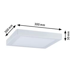Paulmann Abia Panneau LED 4 000K Angulaire Blanc 13 Paulmann Abia Panneau LED 4 000K Angulaire Blanc -Déco Lumière Soldes 7603210 6