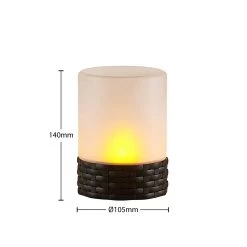 Lindby Saquir Lampe Déco Solaire Avec Effet Flamme 15 Lindby Saquir Lampe Déco Solaire Avec Effet Flamme -Déco Lumière Soldes 8032342 6