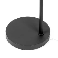 Lindby Denva Lampadaire Verre Fumé, Sphère Grise -Déco Lumière Soldes 8032630 8