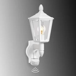 STEINEL L15 Applique D'extérieur à Capteur Blanche