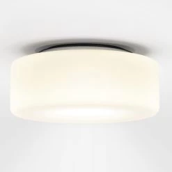 Serien.lighting Curling S Plafonnier Verre Opale