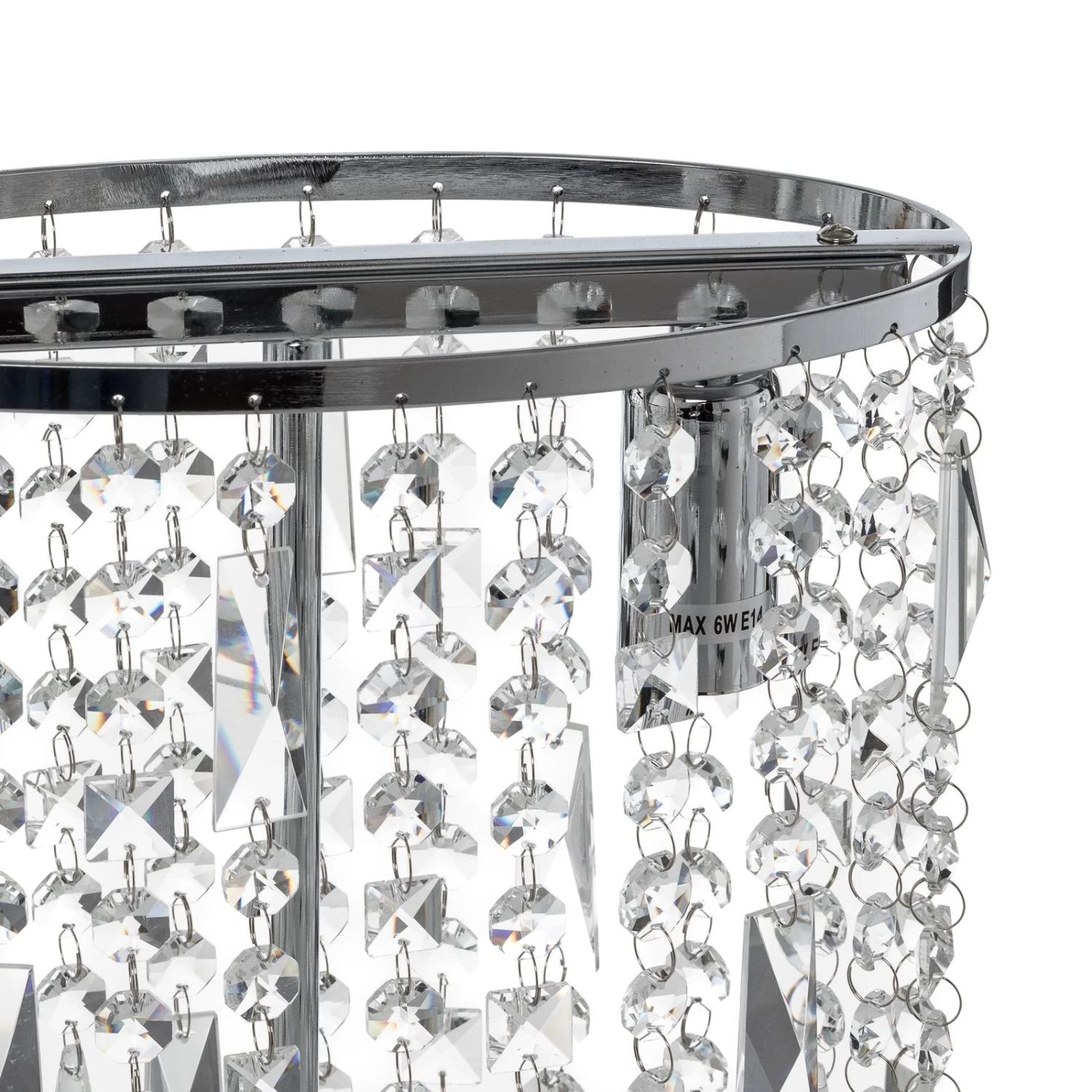 Lampe à Poser Laila Pendentif Cristal à 2 Lampes 7 Lampe à Poser Laila Pendentif Cristal à 2 Lampes – Image 7