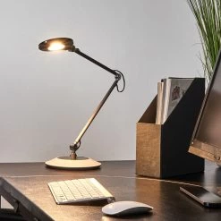 Lampe à Poser LED Roderic Anthracite -Déco Lumière Soldes 9005202 2