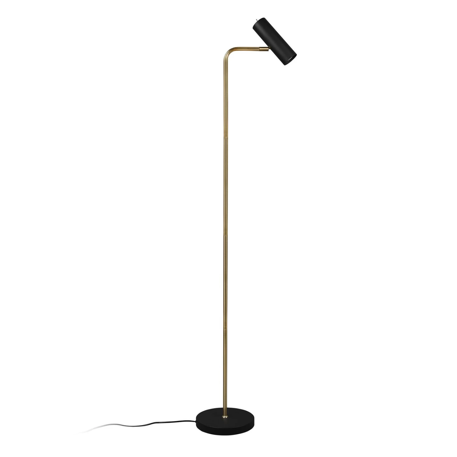 Lampadaire Marley, Laiton Mat / Noir Mat 5 Lampadaire Marley, Laiton Mat / Noir Mat – Image 5