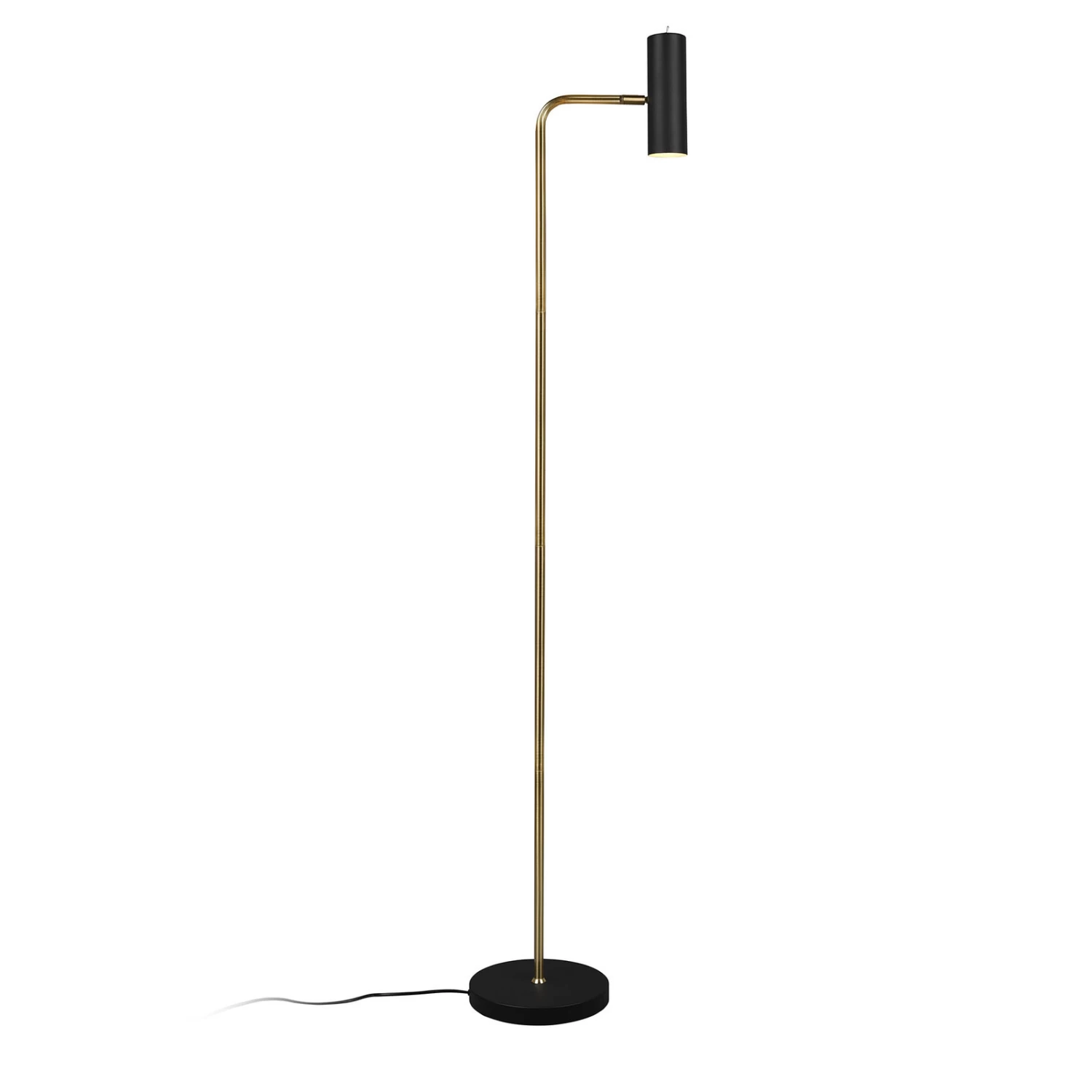 Lampadaire Marley, Laiton Mat / Noir Mat 7 Lampadaire Marley, Laiton Mat / Noir Mat – Image 7