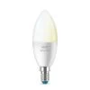 WiZ C37 Ampoule LED E14 4,9W Bougie Mate CCT