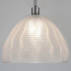 Suspension Koral Bowl Bouteilles PET, Transparente -Déco Lumière Soldes 9039048 2