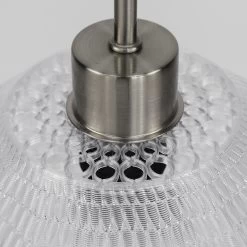 Suspension Koral Bowl Bouteilles PET, Transparente -Déco Lumière Soldes 9039048 4