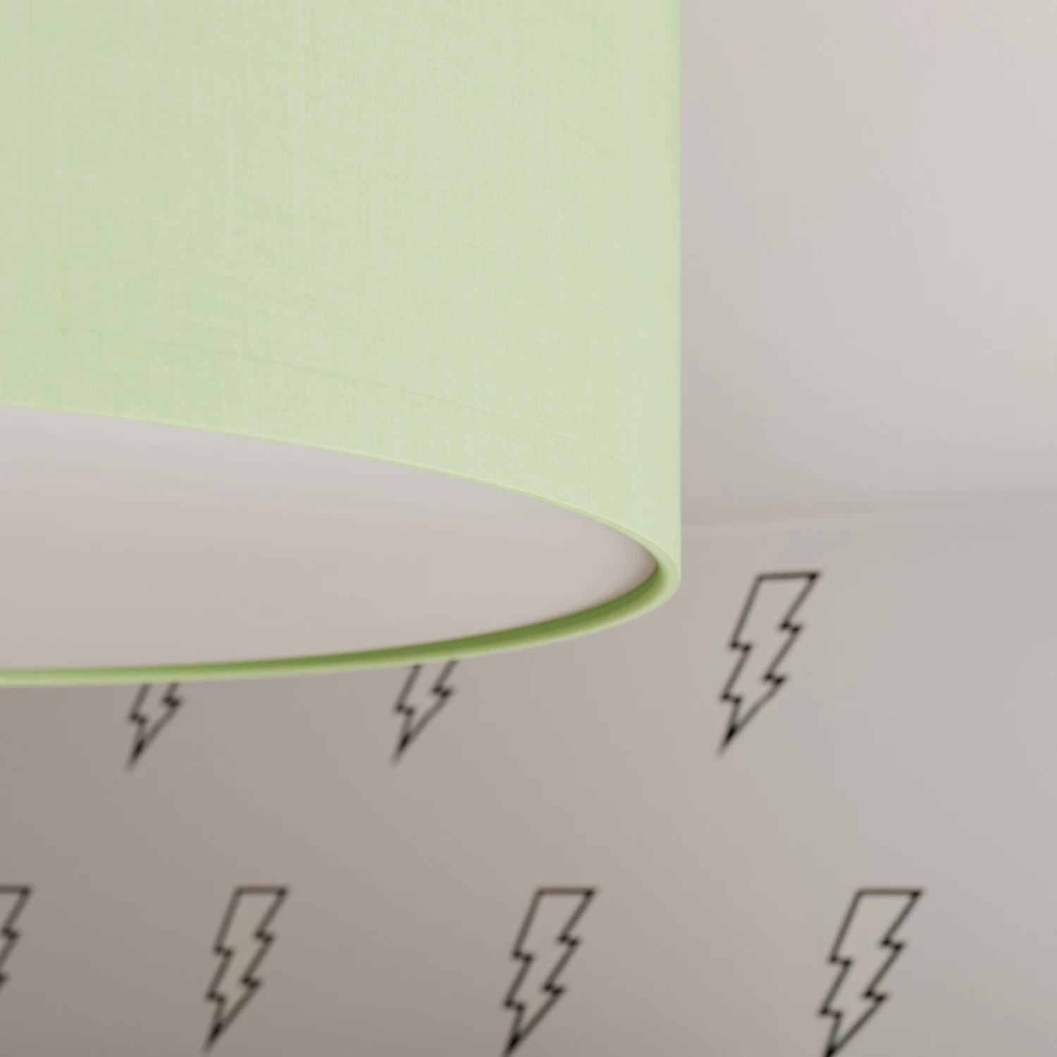 Plafonnier Rondo Kids, Ø 38 cm, Vert 4 Plafonnier Rondo Kids, Ø 38 cm, Vert – Image 4