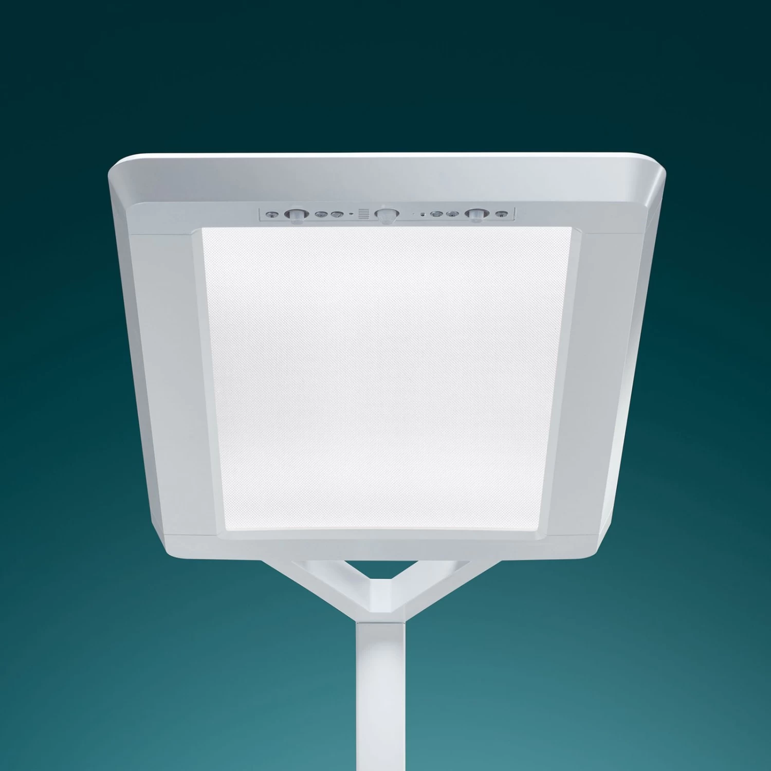 Lampadaire LED Yara.single CCT, BT, LTX, Argenté 3 Lampadaire LED Yara.single CCT, BT, LTX, Argenté – Image 3